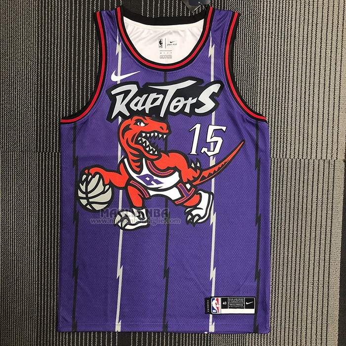 Maglia
 Vince Carter NO 15 Toronto Raptors Classic Edition Viola
